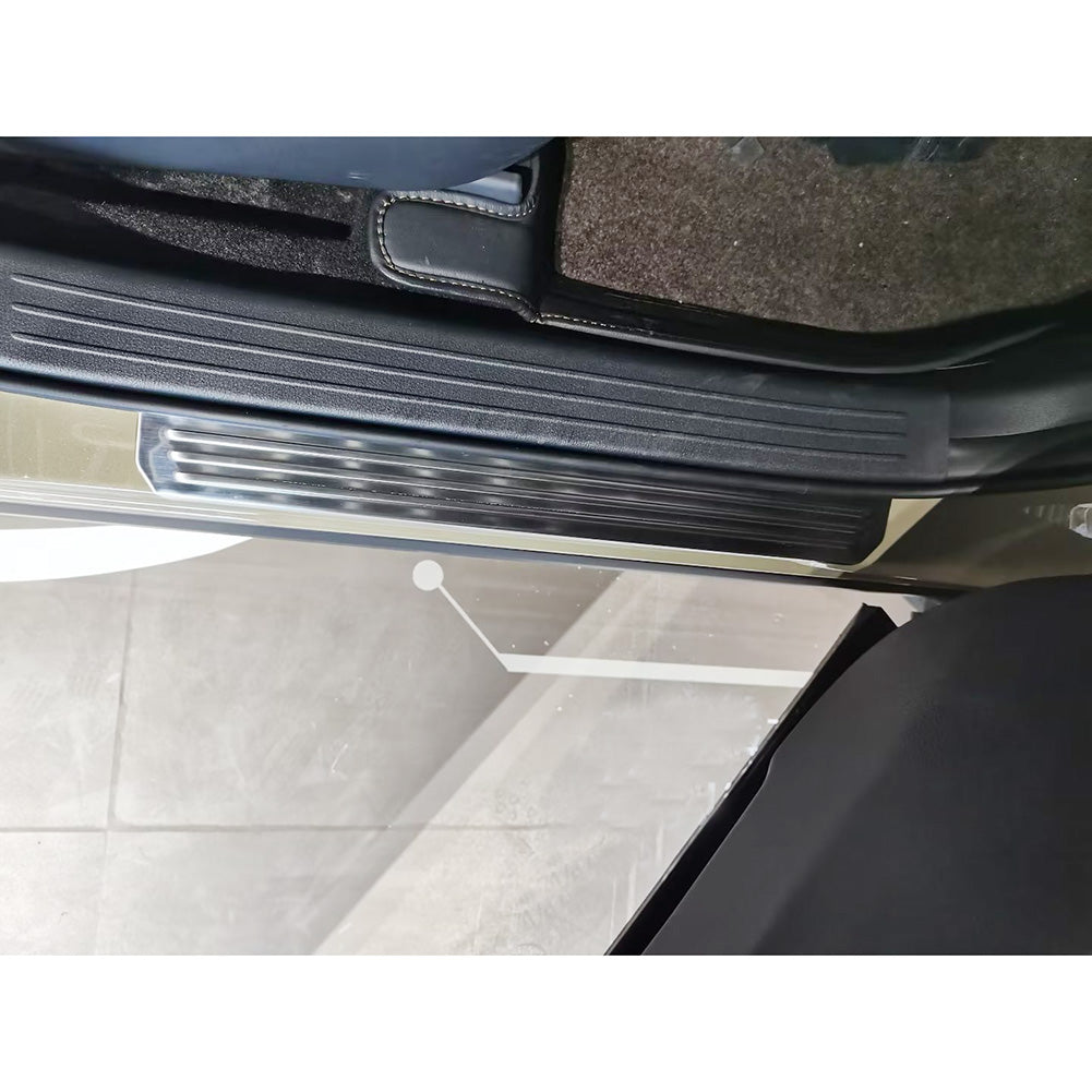 Fit for Mazda CX-50 CX50 2024 Outside Door Sill Scuff Plate Guard Cover Trims