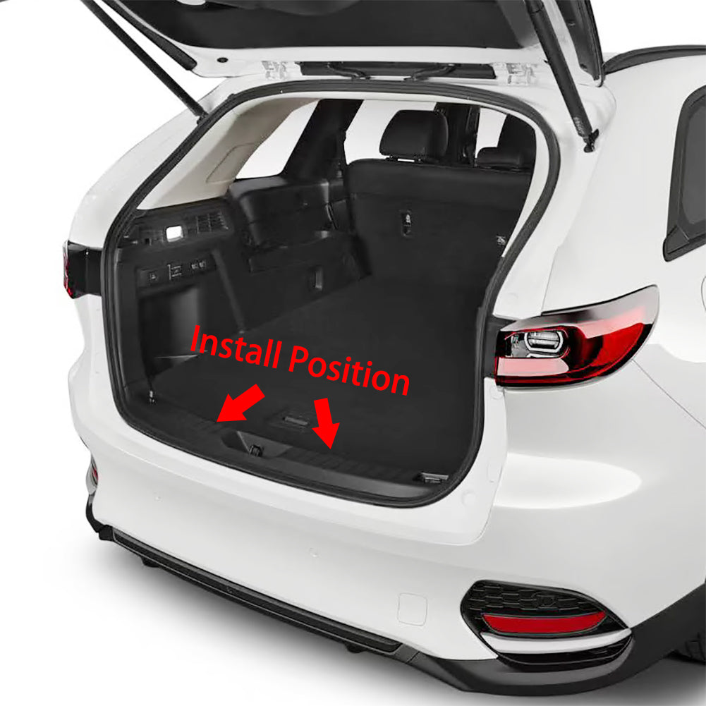 Fit for Mazda New CX-70 2025 2026 Rear Inside Bumper Sill Plate Guard Cover Trim Stainless Steel