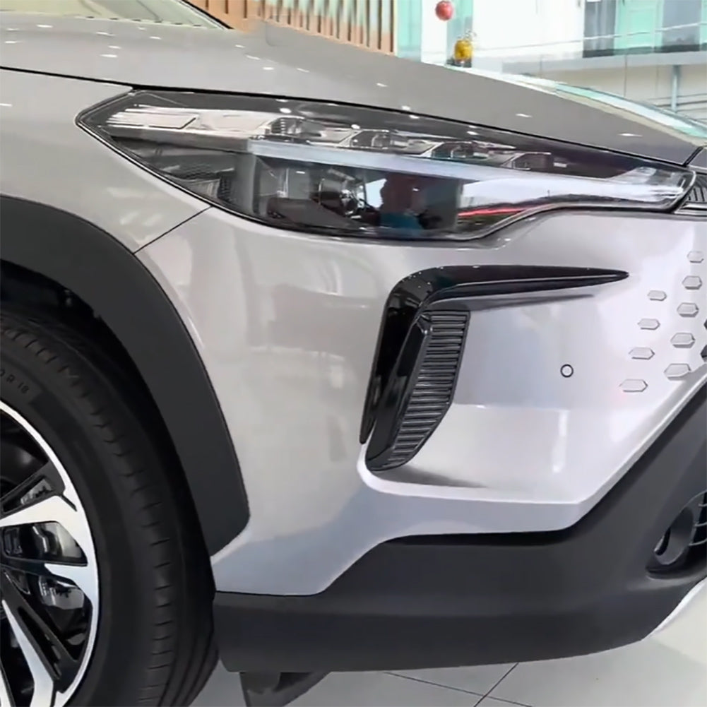 Fit for Toyota New Corolla Cross Hybrid 2025 2026 Front Fog Light Lamp Cover Bezel Trims