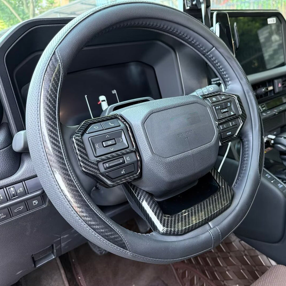 Fit for Toyota New Land Cruiser LC250 2024 2025 2026 Wheel Steering Trim Panel Cover Trims