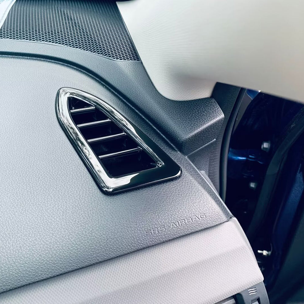 Fit for Subaru New Crosstrek/Impreza 2024 2025 Interior Front Upper Center Control Air Condition Vent Cover Trims