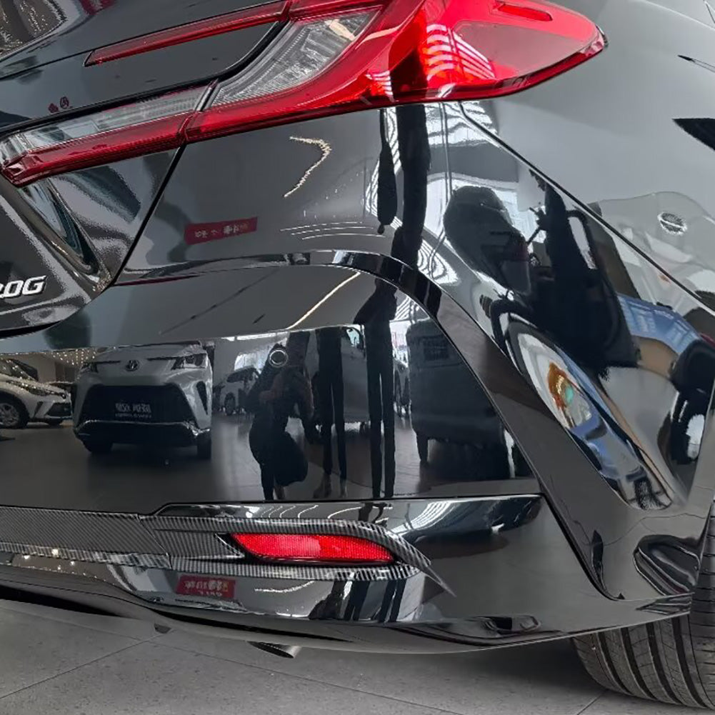 Fit  for Toyota New Camry 2024 2025 2026 LE Model Rear Fog Light Cover Trims Carbon Fiber Pattern Design