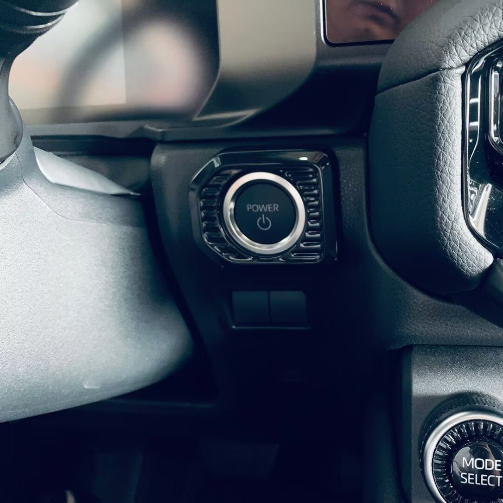 Fit for Toyota Land Cruise LC250 2024 2025 2026 Interior Engine Start Button Ring Cover Trim