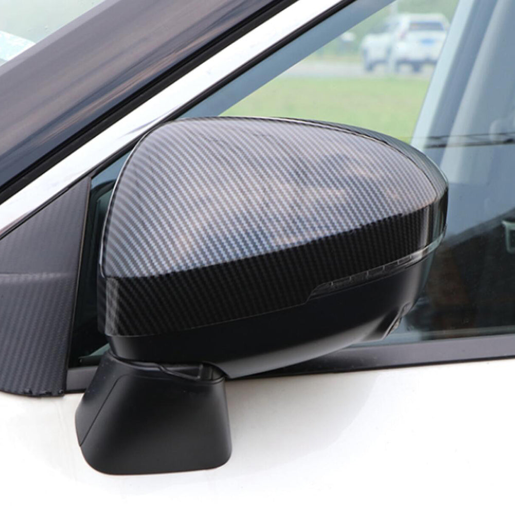 Mitsubishi New Outlander 2022 2023 Rear Fog Light Cover Trims Carbon Fiber Pattern