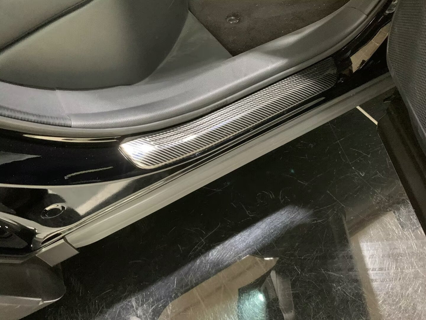 Fit for Toyota Crown 2023 2024 2025 2026 Door Sill Scuff Plate Guard Cover Trims