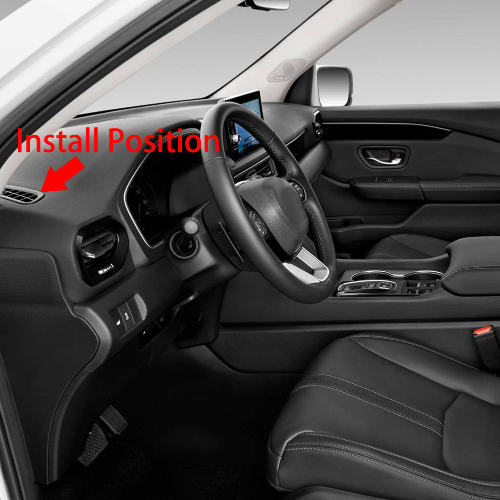 Fit for Honda New Pilot 2025 / Passport 2025 2026 Interior Front Upper Center Control Air Condition Vent Cover Trim