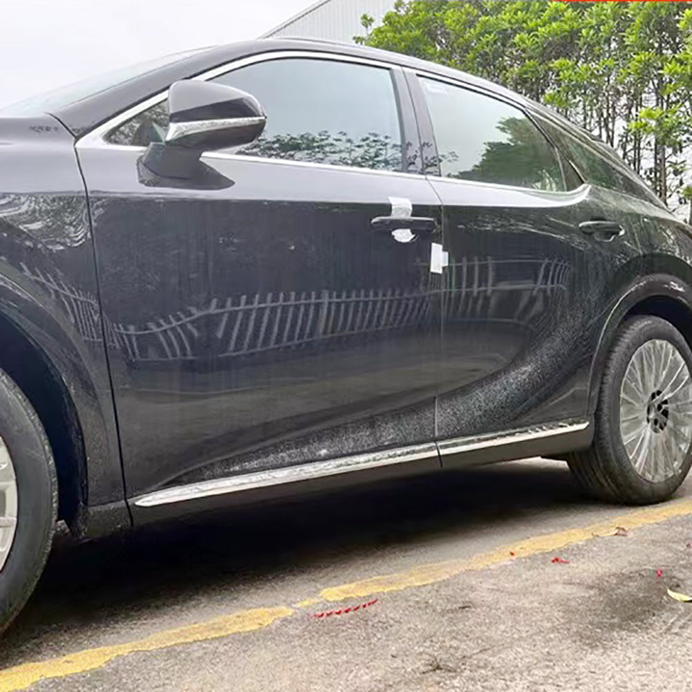 Fit for Lexus RX RX350 RX350h RX500h F Sport 2023 2024 2025 2026 Door Body Side Skirt Molding Cover Trims ABS