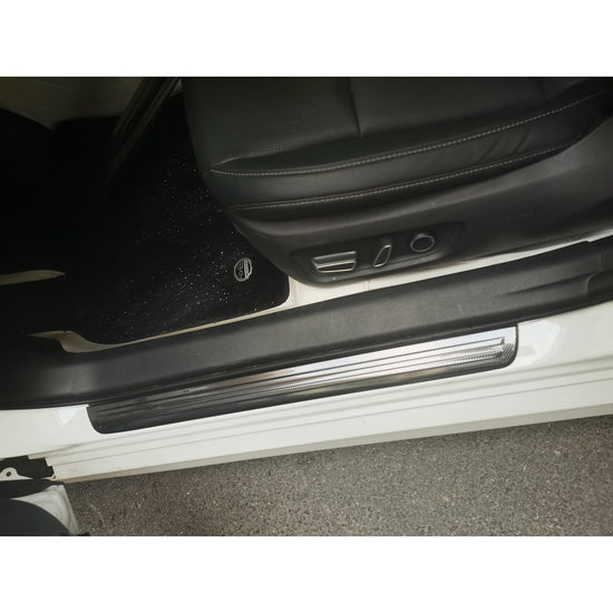 Fit for Toyota New Camry 2024 2025 2026 Outside Door Sill Scuff Plate Guard Cover Trim Stainless Steel