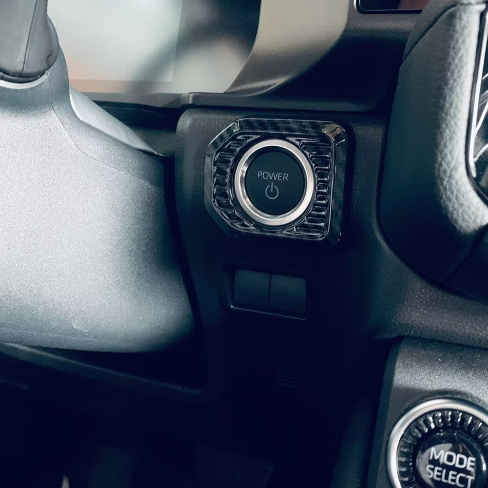 Fit for Toyota Land Cruise LC250 2024 2025 2026 Interior Engine Start Button Ring Cover Trim