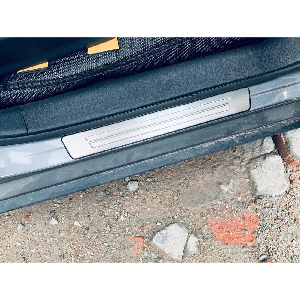 Fit for Nissan Kicks 2024 2023 2022 2021 Door Sill Scuff Plate Guard Cover Trim Sport Style