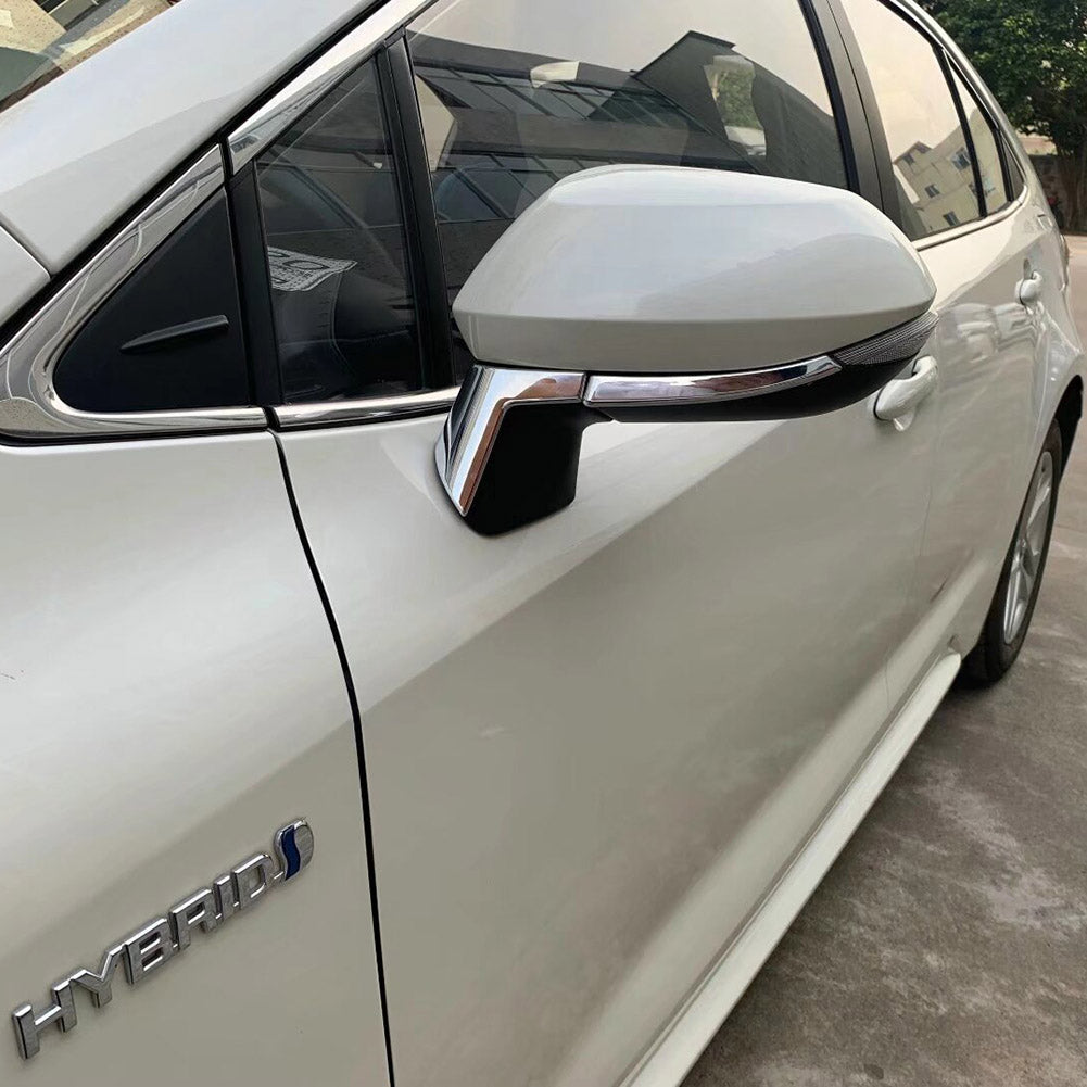 Fit for Toyota Corolla 2024 2023 2022 2021 2020 2019 Rear View Mirror Side Molding Cover Trims