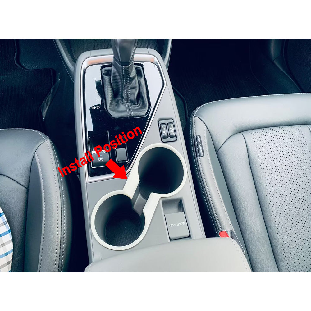 Fit for Subaru New Crosstrek 2024 Interior Console Cup Holder Cover Trim