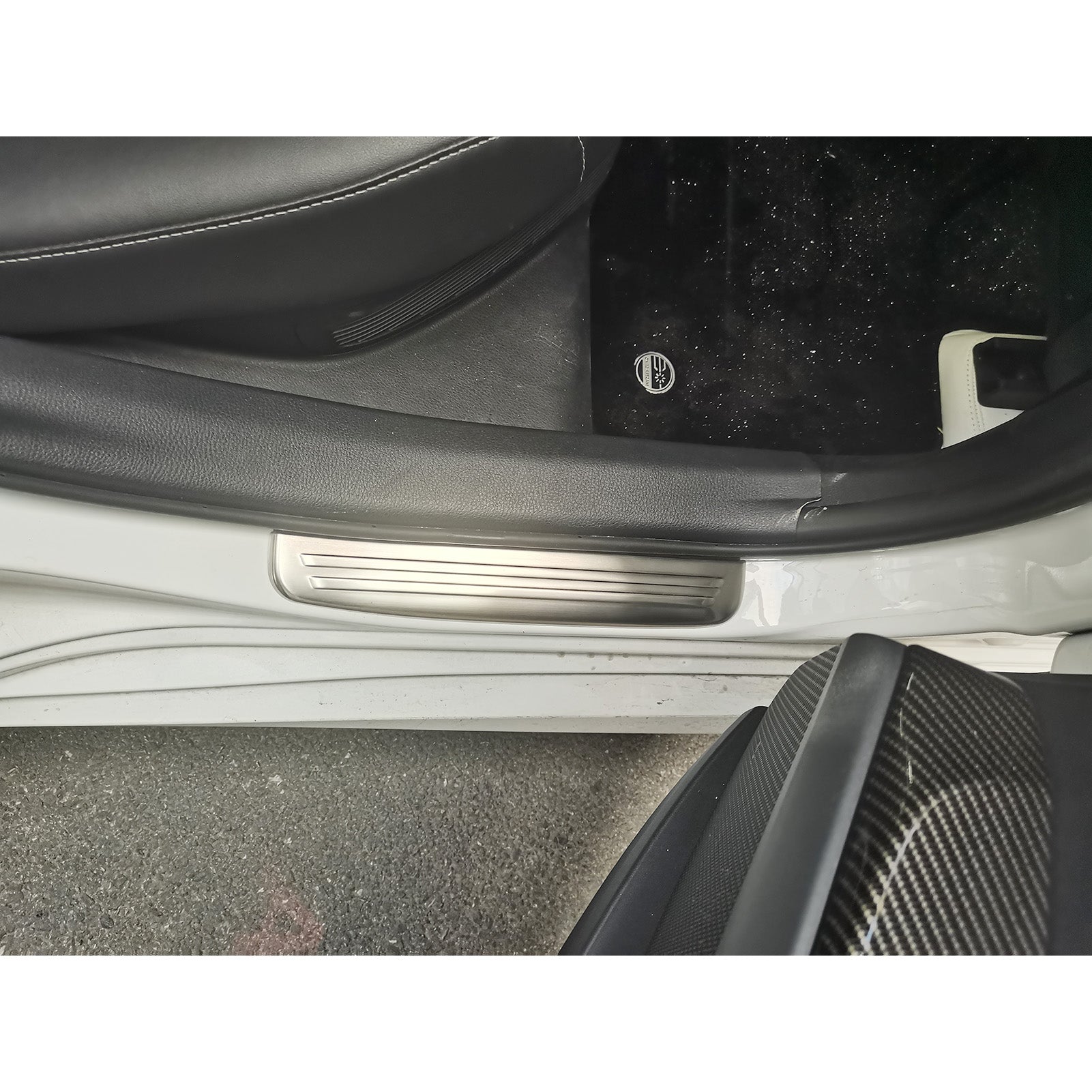 Fit for Toyota New Camry 2024 2025 2026 Outside Door Sill Scuff Plate Guard Cover Trim Stainless Steel