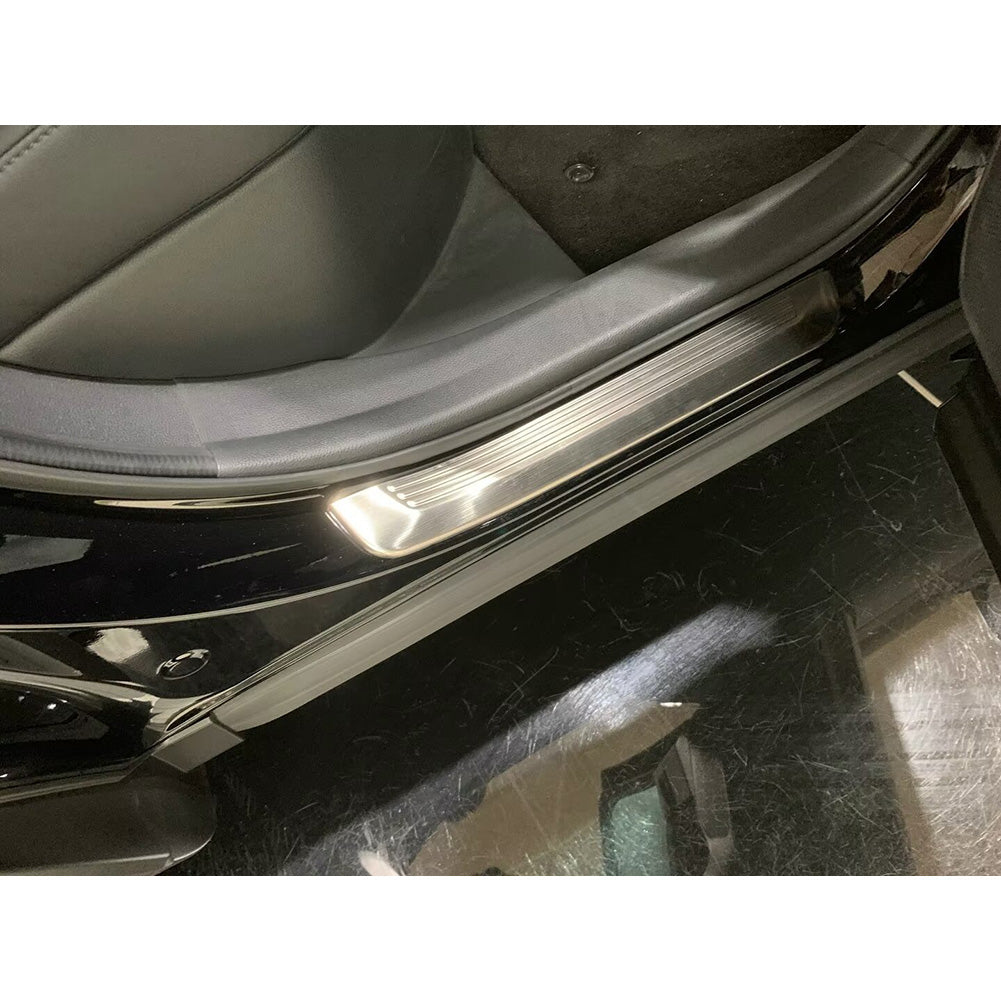 Fit for Toyota Crown 2023 2024 2025 2026 Door Sill Scuff Plate Guard Cover Trims