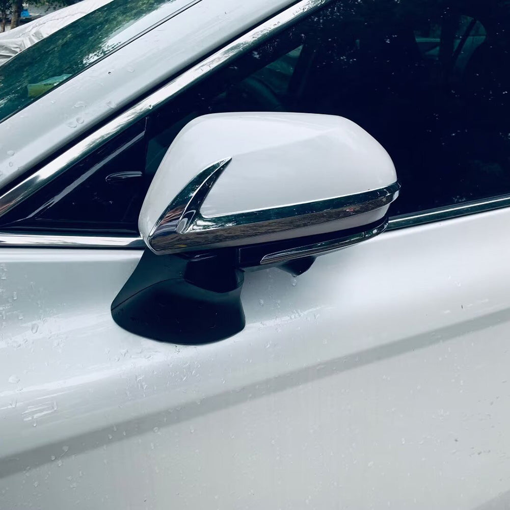 Fit for Toyota New Camry 2024 2025 2026 Rear View Mirror Side Molding Cover Trims Chrome (Style A)