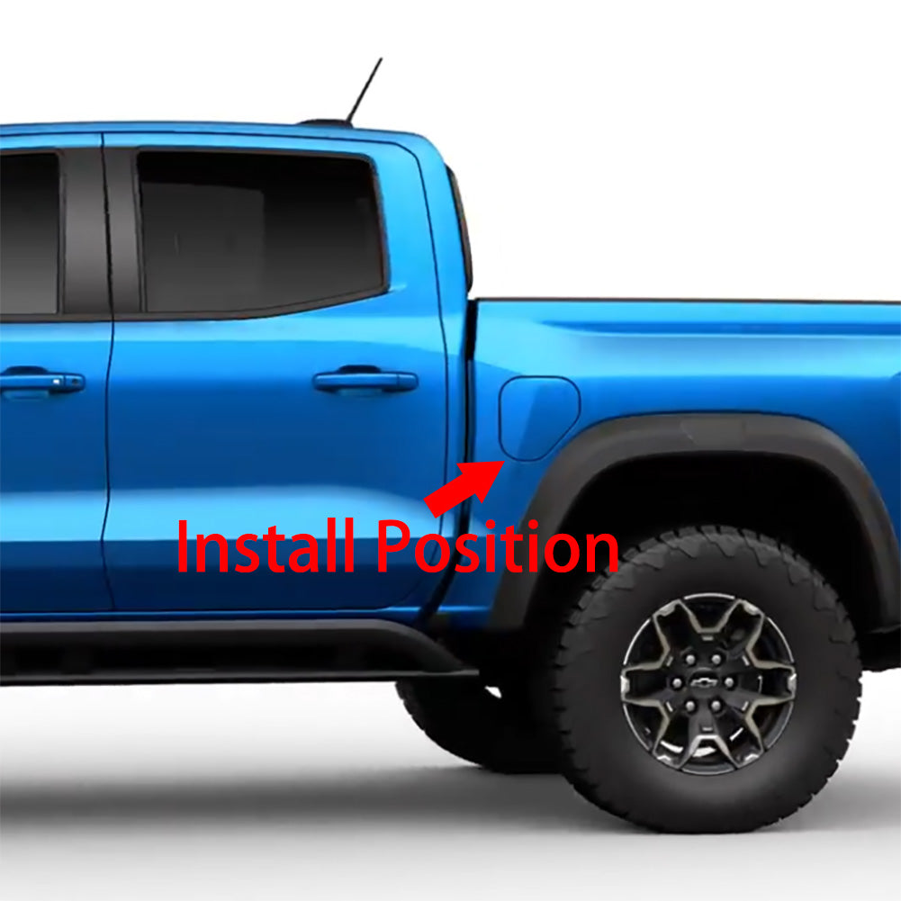 Fit For Toyota New Tacoma 2024 2025 Fuel Gas Door Tap Tank Cover Trim