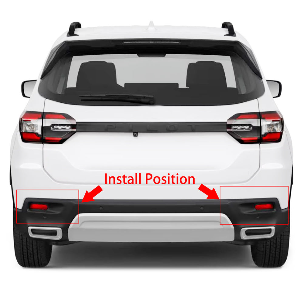 Fit For Honda New Pilot 2025 Rear Fog Light Cover Trims