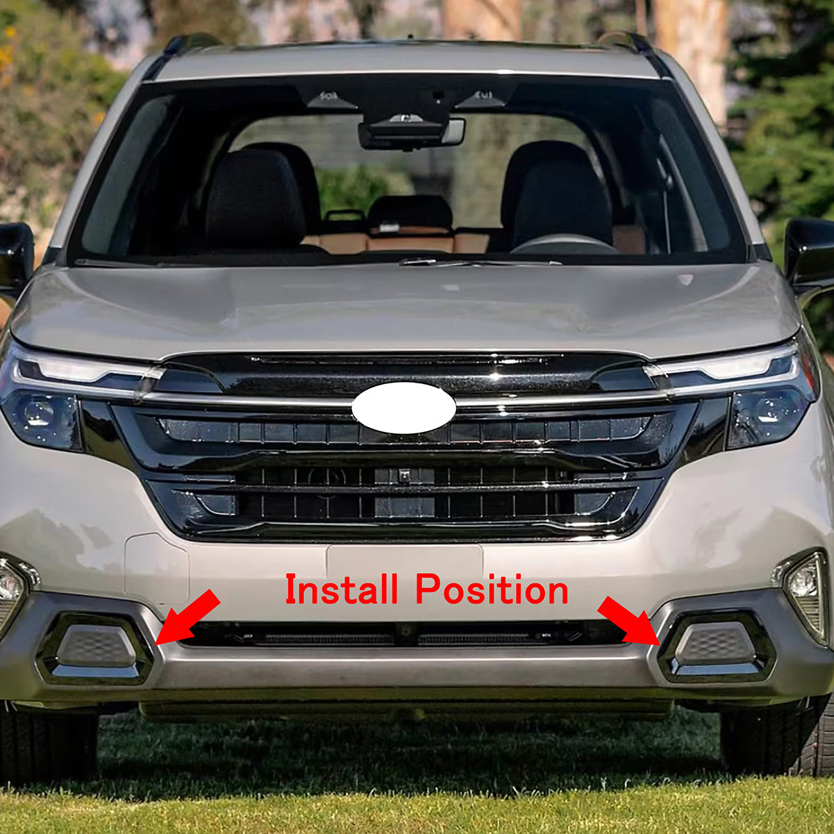 Fit for Subaru New Forester 2025 Front Bumper Corner Guard Cover Trims