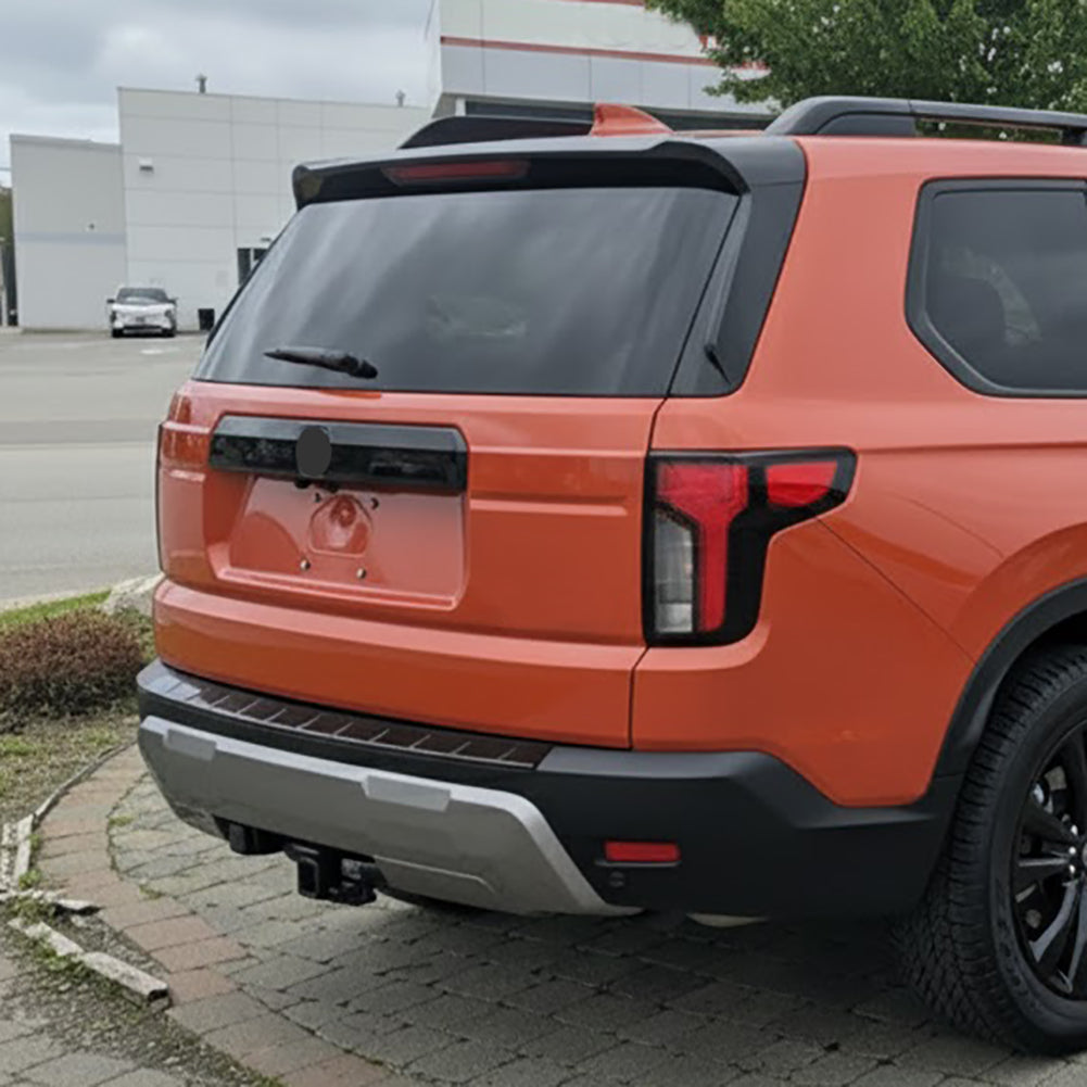 Fit for Honda New Passport 2025 2026 Rear Outside Bumper Sill Plate Guard Cover Trim Stainless Steel