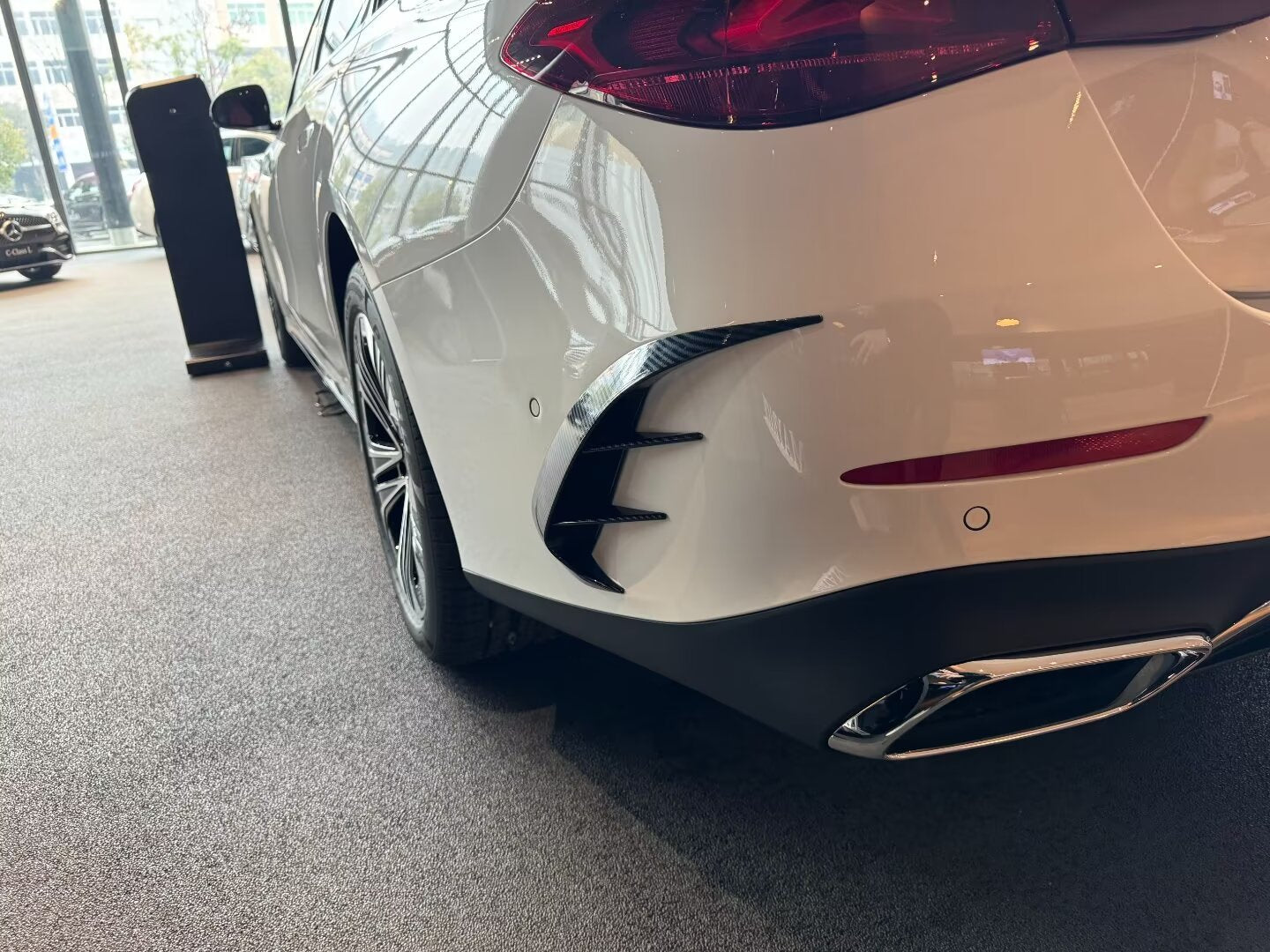 Fit for Mercedes-Benz E-Class W214 E200 E300 E450 2023 2024 2025 Rear Side Fender Vent Air Outlet Bezel Cover Trims