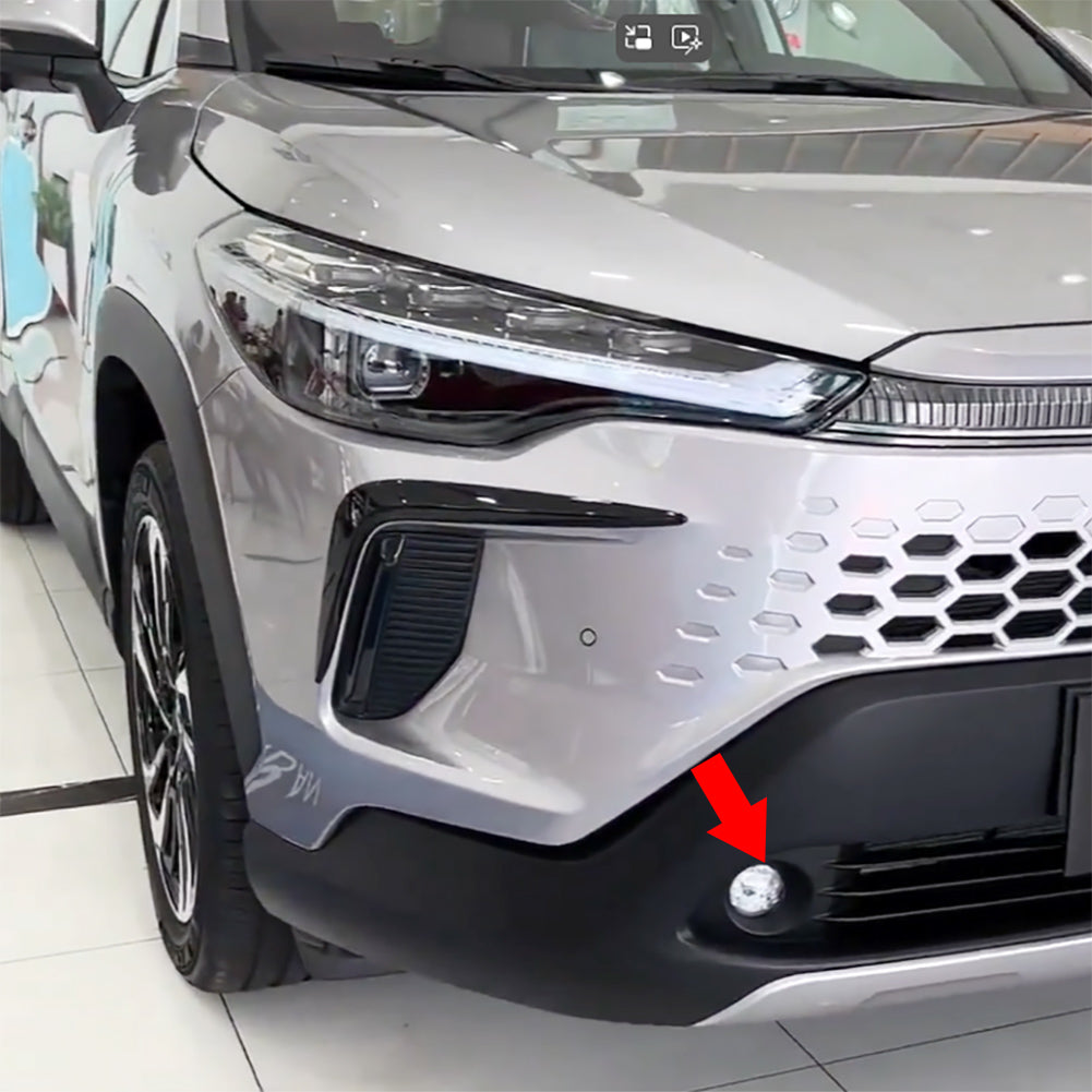 Fit for Toyota New Corolla Cross/Corolla Cross Hybrid 2025 2026 Front Fog Light Cover Ring Trims