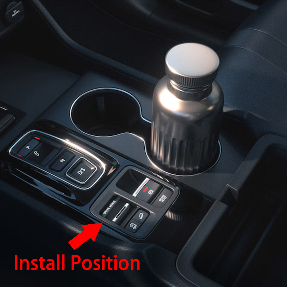 Fit for Honda New Pilot 2025 / Passport 2025 2026 Interior Console Electrical Parking Brake Panel Cover Trim