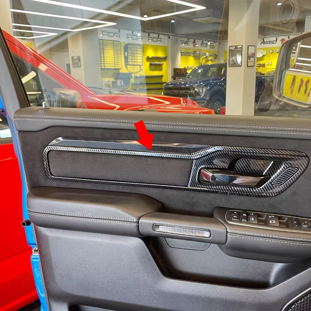 For Dodge 2023 New Ram 1500 Truck Interior Door Handle Bowl Cover Trims