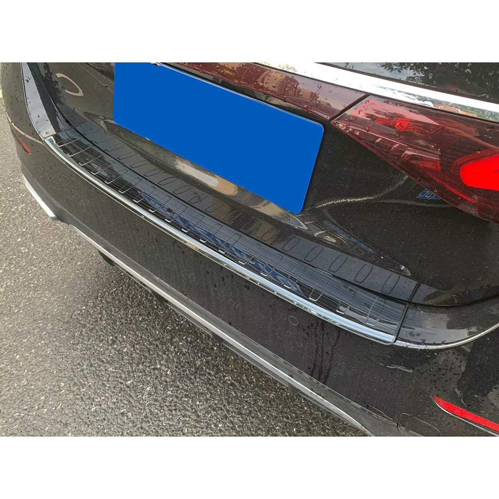 Fit Mercedes-Benz Eclass E-Class 2023 2024 2025 W214 E200 E300 E450 Rear Outside Bumper Sill Plate Guard Trim
