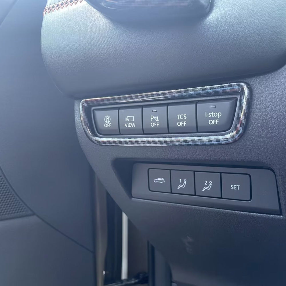 Fit for Mazda CX-50 CX50 2024 Interior Headlight Lamp Switch Control Cover Trim