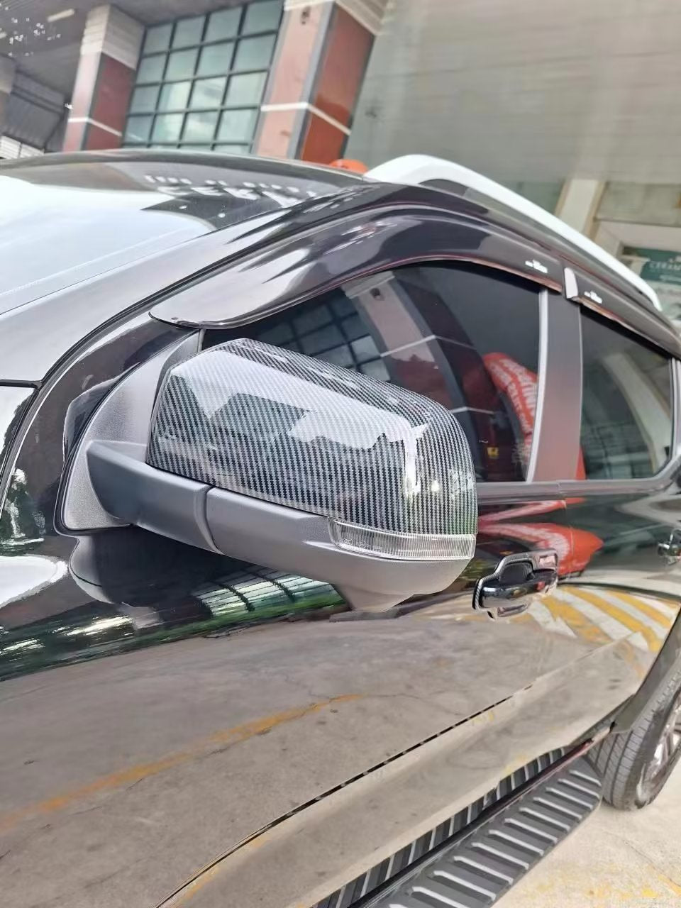 Fit for Ford Ranger 2024 Rear View Mirror Guard Cover Trims