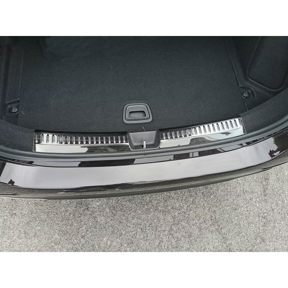 Fit for Mercedes-Benz Eclass E-Class 2023 2024 2025 W214 E200 E300 E450 Rear Interior Bumper Sill Plate Guard Cover Trim