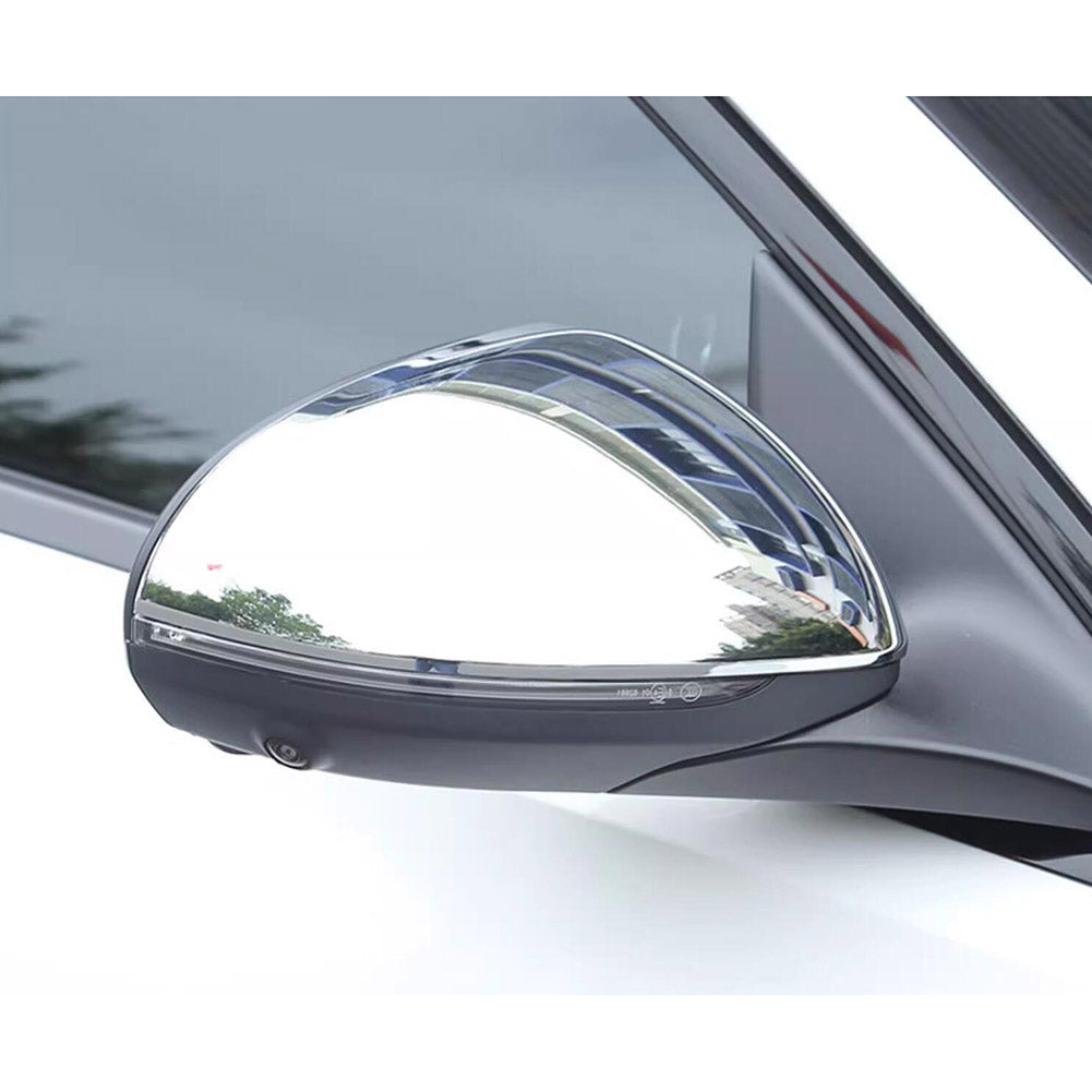 Fit for Mercedes-Benz E-Class W214 E200 E300 E450 2023 2024 2025 Rear View Mirror Guard Cover Trims ABS