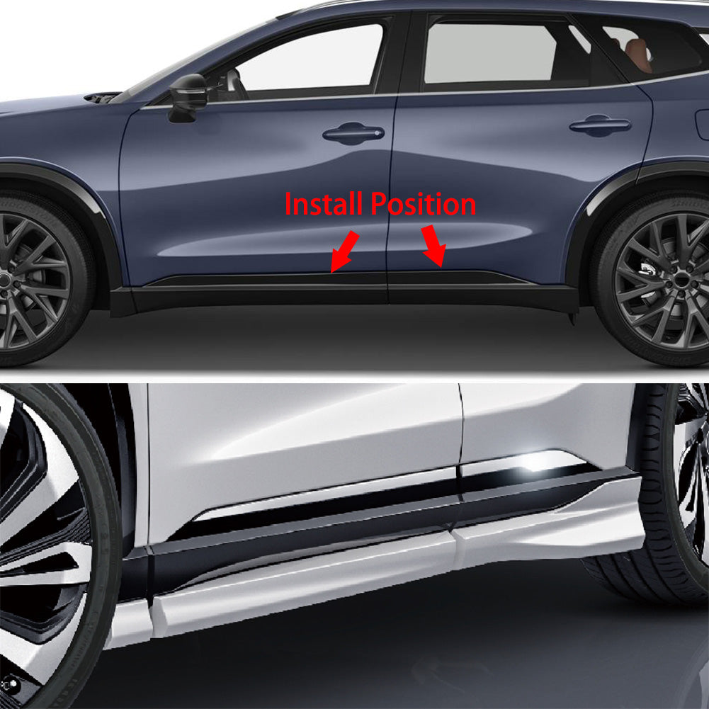 Fit for Toyota Crown Signia 2025 2026 Door Body Side Skirt Molding Cover Trims