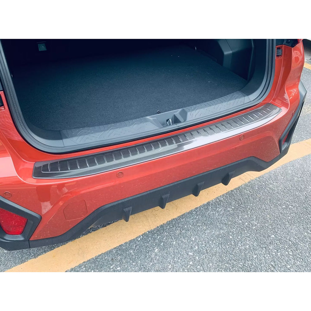 Fit for Subaru New Crosstrek 2024 Rear Outside Bumper Sill Plate Guard Cover Trim