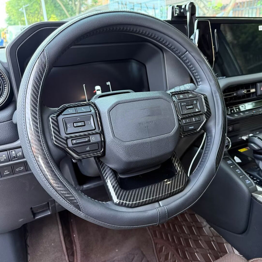 Fit for Toyota New Land Cruiser LC250 2024 2025 2026 Wheel Steering Trim Panel Cover Trims