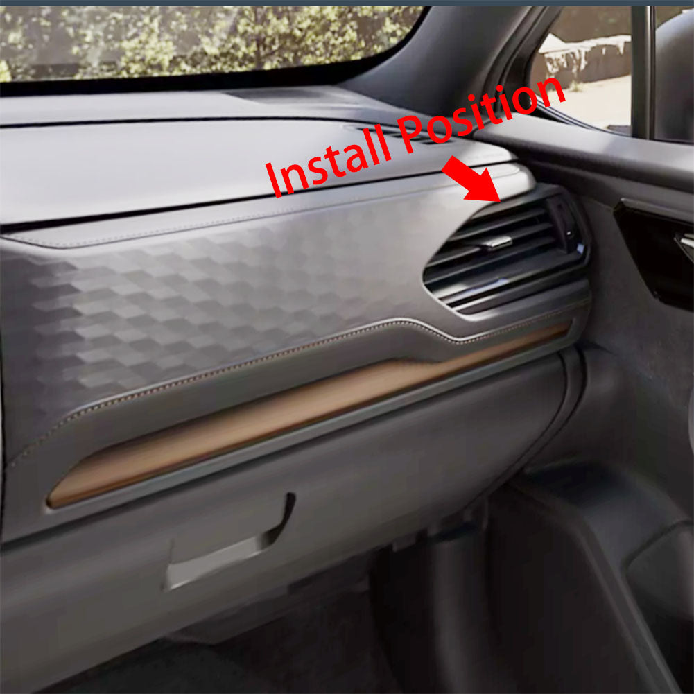 Fit For Subaru New Forester 2025 Interior Front Side Air Condition Vent Outlet Cover Trims