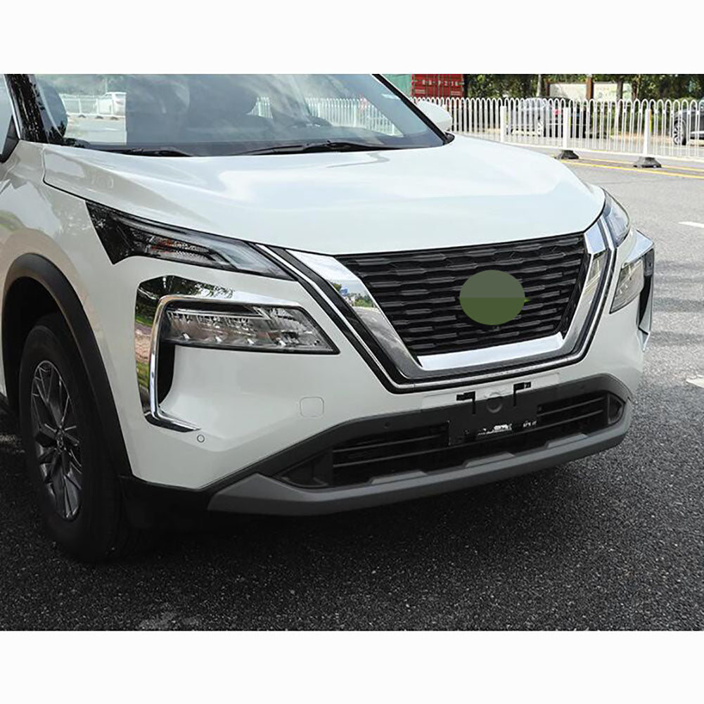 Fit for Nissan Rogue 2021 2022 2023 Front Fog Light Side Fender Vent Air Outlet Bezel Cover Trims