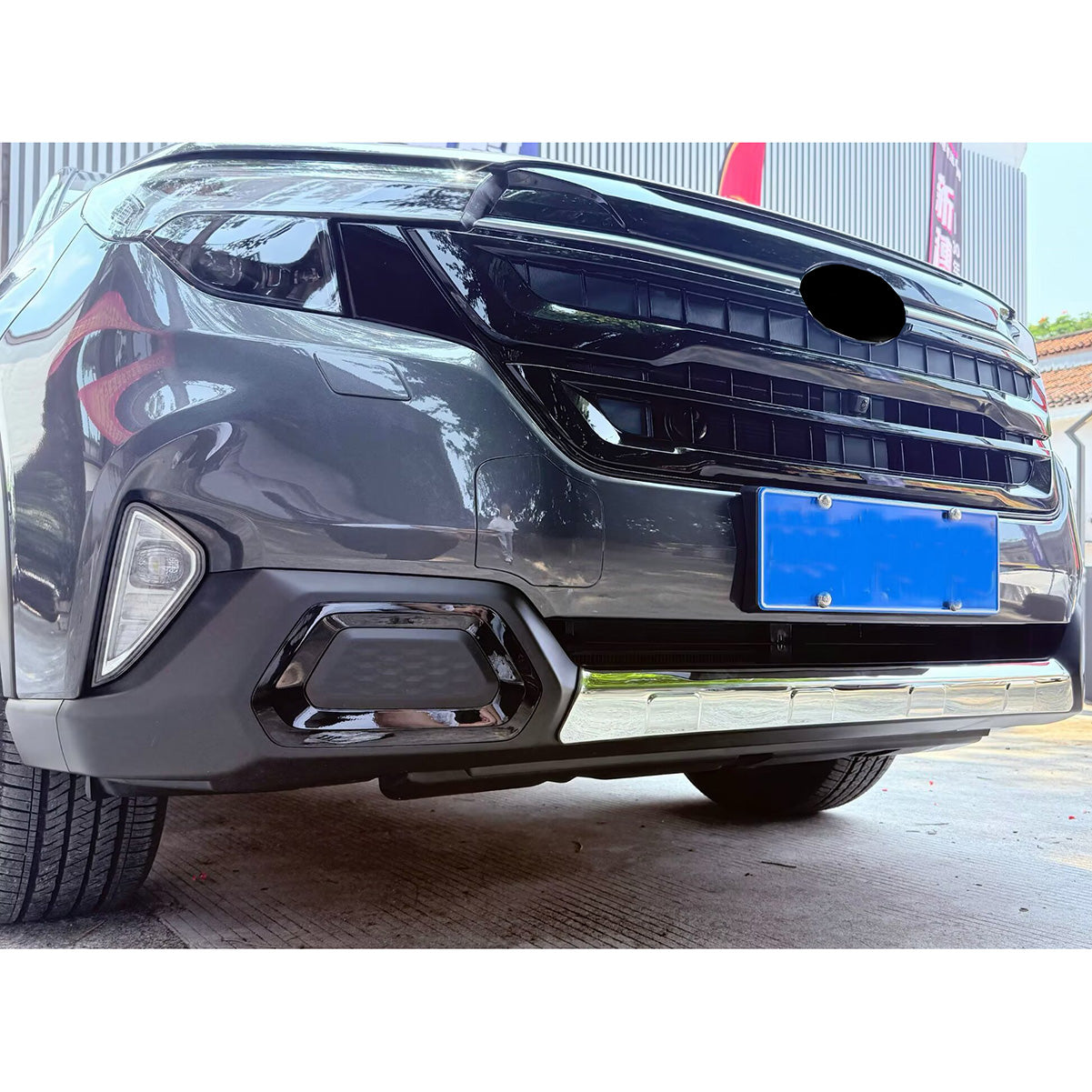 Fit for Subaru New Forester 2025 2026 Front Grill Bumper Protector Guard Cover Trim