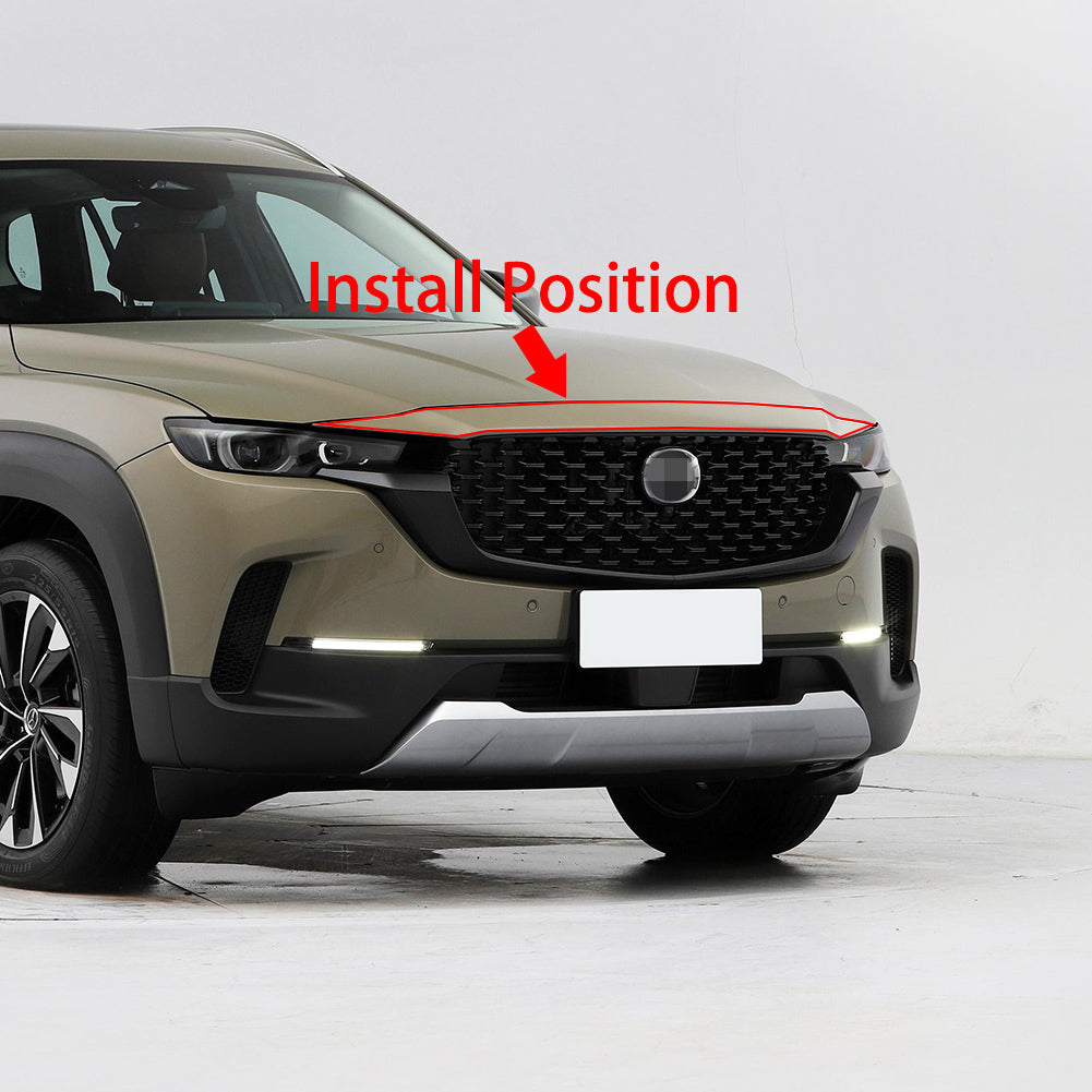 For Mazda CX-50 CX50 2024 Front Hood Bonnet Cover Trim