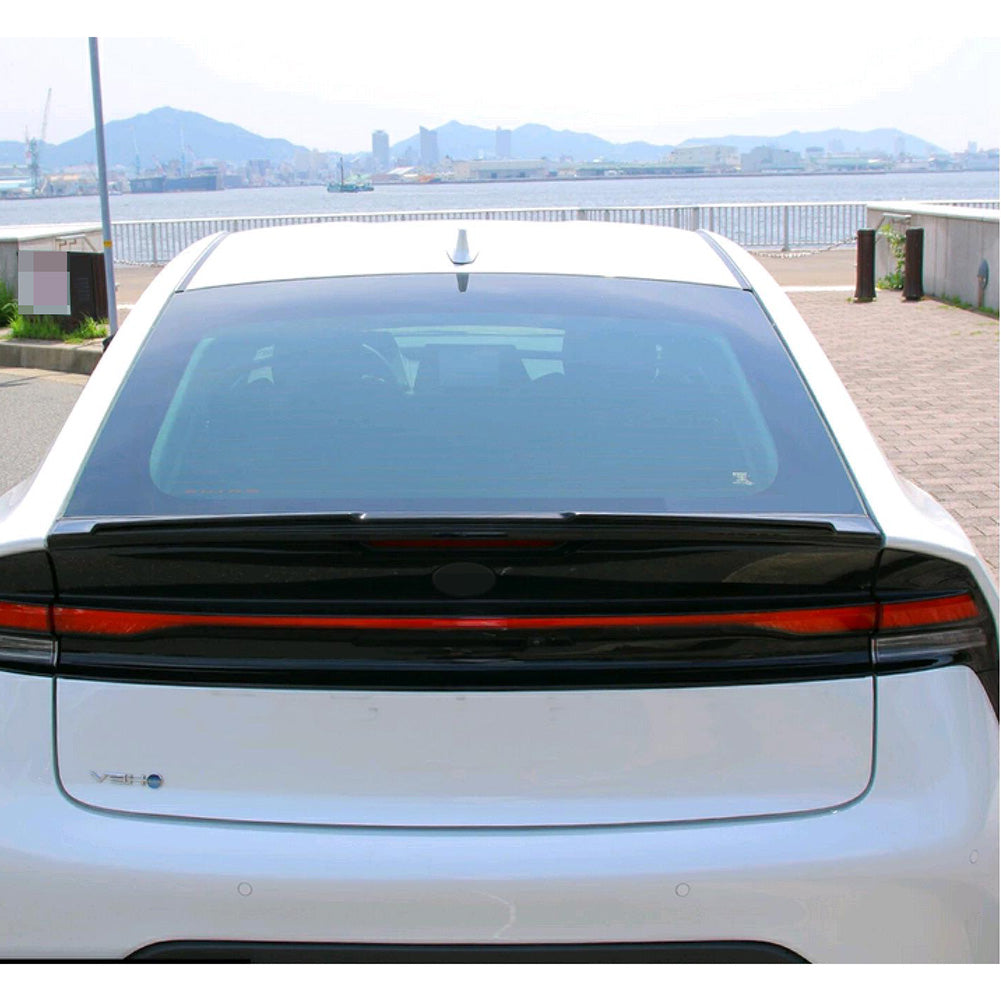 Fit for Toyota New Prius 2023 2024 2025 2026 Rear Trunk Wing Spoiler Cover Trim