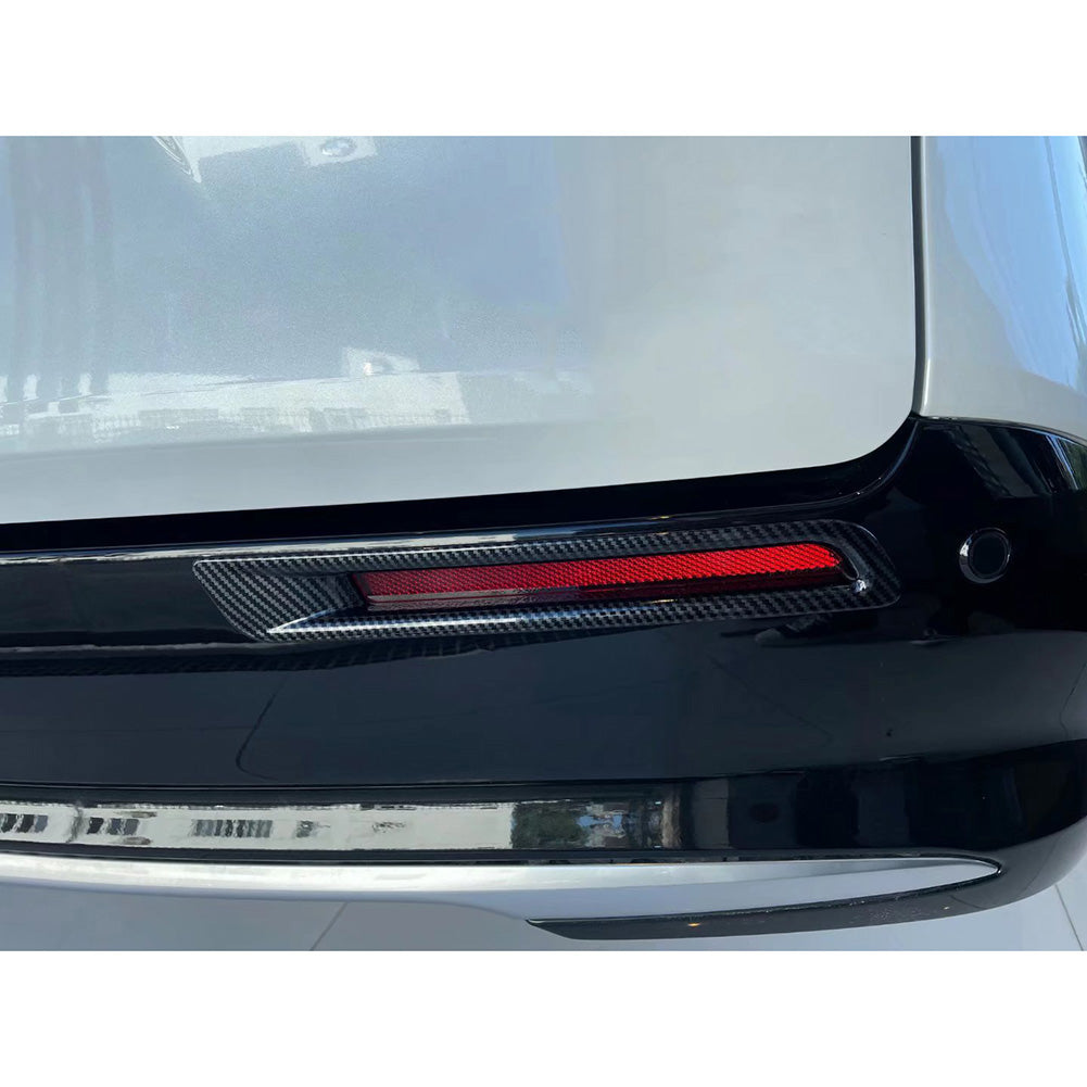 Fit for Toyota Sienna 2021 2022 2023 2024 2025 Rear Fog Light Cover Trims Carbon Fiber Pattern