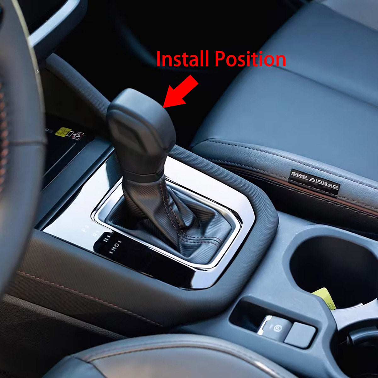 Fit for Subaru New Forester 2025 Front Center Console Shift Knob Cover Trim