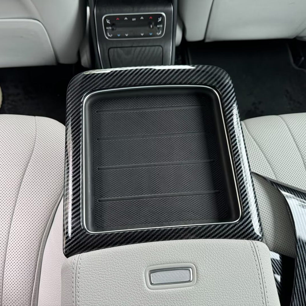 Fit for Mercedes-Benz E-Class W214 E200 E300 E450 2023 2024 2025 Interior Rear Seat Cup Holder Cover Trim
