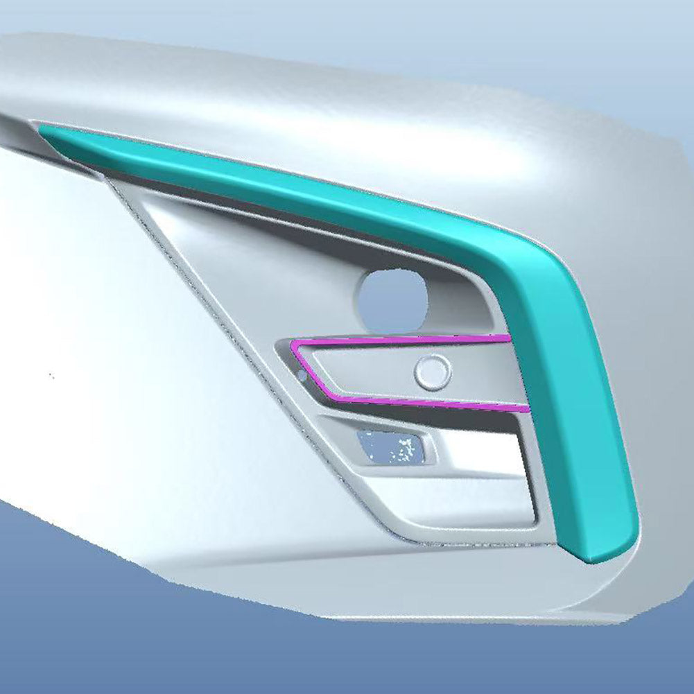 Fit For Lexus New TX TX350 2024 2025 2026 Front Fog Light Lamp Cover Trims