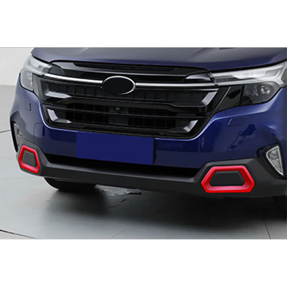 Fit For Subaru New Forester 2025 2026 Front Bumper Side Corner Guard Mesh Fog light Cover Trim