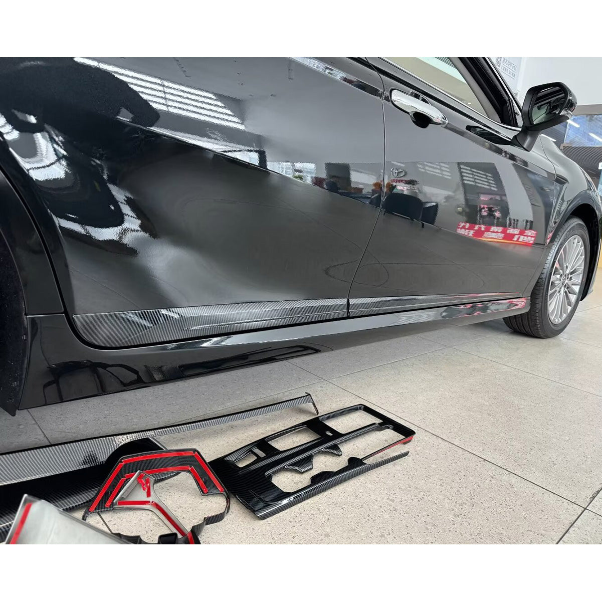 Fit for Toyota New Camry 2024 2025 2026 Body Side Molding Door Guard Cover Trims