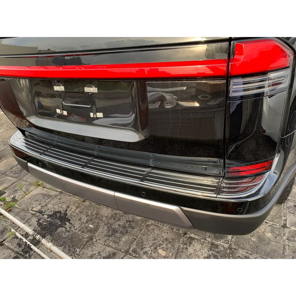 Fit for Lexus New GX GX550 2024 2025 Rear Outside Bumper Sill Plate Guard Trim