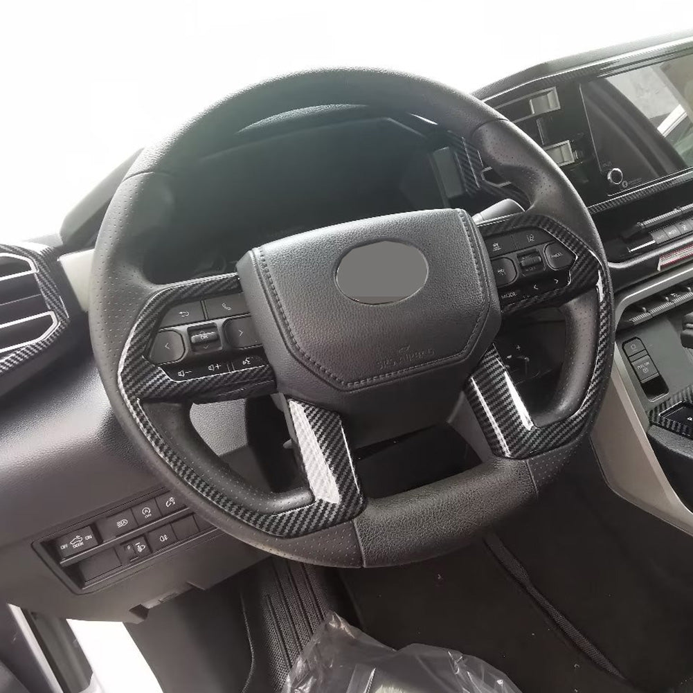 Fit for Toyota Tundra 2022 2023 Wheel Steering Trim Panel Cover Trims ABS