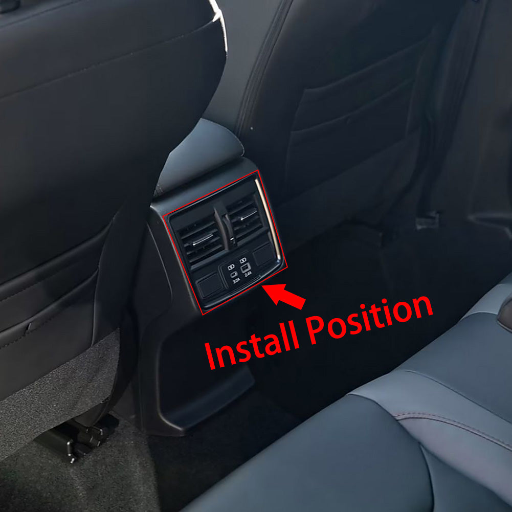 Fit for Subaru New Forester 2025 Interior Rear Seat Air Condition Vent Outlet Cover Trim