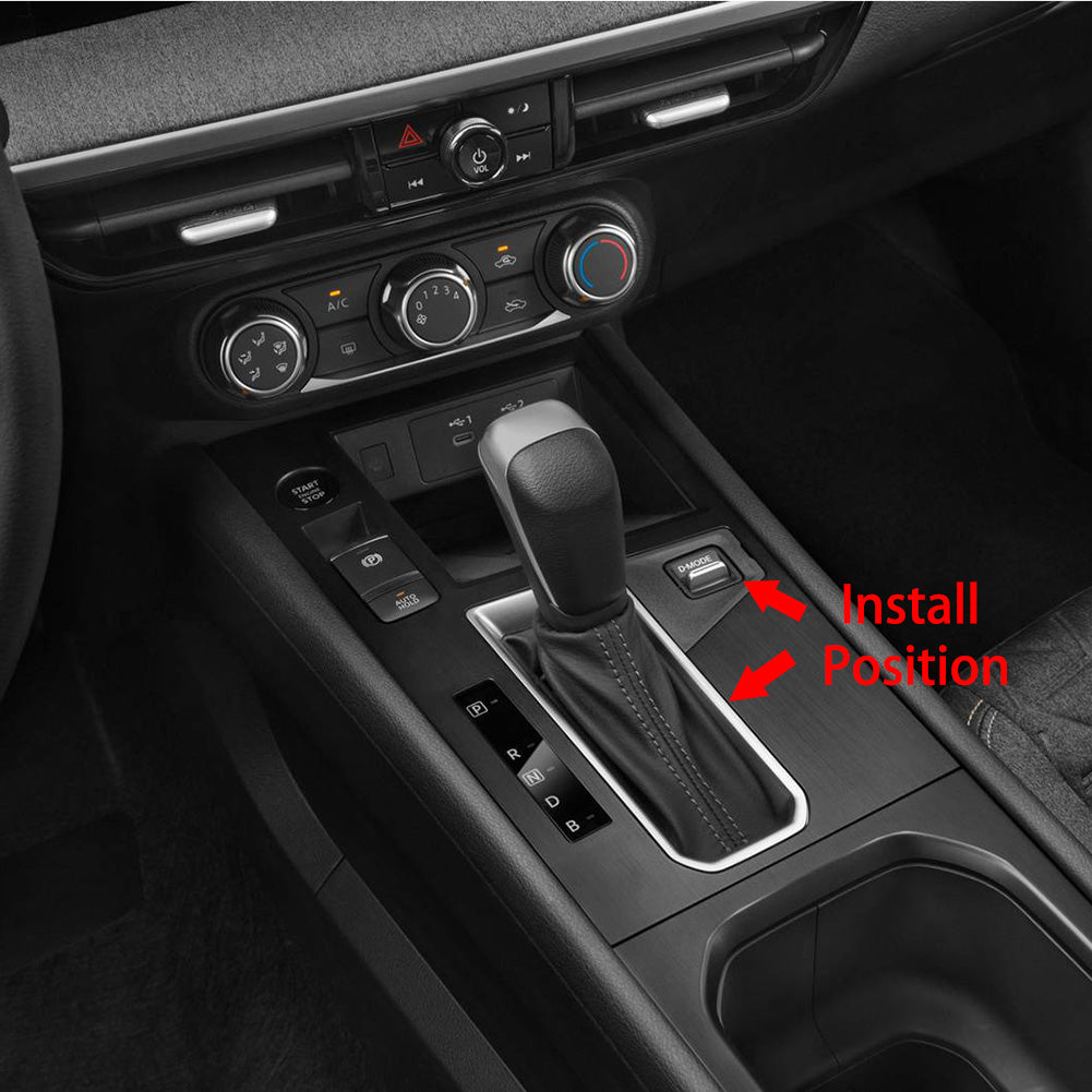 Fit for Nissan New Kicks 2025 Gear Shift Knob Console Inside Panel Cover Trim